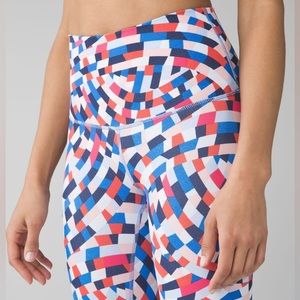 Lululemon Wunder Under Pant (Hi-Rise) in Capoeira Multi